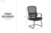 Picture of [FLOOR MODEL CLEARANCE]  WELLS Mid Back Office Chair