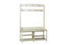 Picture of [FLOOR MODEL CLEARANCE]  ELLIS Hall Tree with Shoe Bench, Coat Rack & Shelves (125x40x175)
