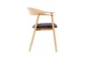Picture of JULIAN Solid White Oak Frame Armchair - 2 Chairs in 1 Carton