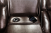 Picture of VOLT Air Leather Dual Motor Power Reclining Sofa Range (Brown) - 3RRC+2RRC Sofa Set