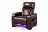 Picture of VOLT Air Leather Dual Motor Power Reclining Sofa Range (Brown) - 3RRC+2RRC+1R Sofa Set