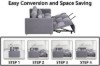 Picture of [FLOOR MODEL CLEARANCE] LYONS 2-Seater Pull-Out Sofa Bed with Adjustable Backrest