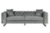 Picture of [FLOOR MODEL CLEARANCE] ASTRA Velvet 3 Seater Sofa (Grey)