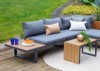 Picture of [FLOOR MODEL CLEARANCE]  SUNSEEKER Aluminium Outdoor Lounge Reversible Corner Sofa Set