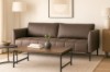 Picture of [FLOOR MODEL CLEARANCE] BARTLET Air Leather 3 Seater Sofa Range (Chocolate)