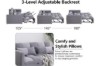 Picture of [FLOOR MODEL CLEARANCE] LYONS 2-Seater Pull-Out Sofa Bed with Adjustable Backrest