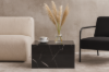 Picture of [FLOOR MODEL CLEARANCE]DELRAY 57cm Sintered Stone Coffee Table (Gloss Black)