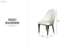 Picture of [FLOOR MODEL CLEARANCE]MILDA Dining Chair (Beige)