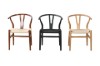 Picture of [FLOOR MODEL CLEARANCE] WISHBONE Solid Wood Y Replica Chair (Black)