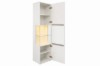 Picture of [FLOOR MODEL CLEARANCE] CURIO 1-Door Display Cabinet with LED Lighting