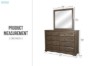 Picture of [FLOOR MODEL CLEARANCE] ARTEMIS 8-Drawer Dresser with Mirror