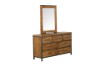 Picture of [FLOOR MODEL CLEARANCE] KANSAS 7-Drawer Dresser with Mirror - Dresser Only