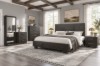 Picture of RIDHELINE 4PC/5PC/6PC Genuine Wood Veneer Bedroom Combo Set in Queen/Super King Size