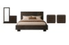 Picture of RIDHELINE 4PC/5PC/6PC Genuine Wood Veneer Bedroom Combo Set in Queen/Super King Size
