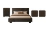 Picture of RIDHELINE 4PC/5PC/6PC Genuine Wood Veneer Bedroom Combo Set in Queen/Super King Size