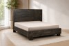 Picture of RIDHELINE 4PC/5PC/6PC Genuine Wood Veneer Bedroom Combo Set in Queen/Super King Size