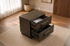 Picture of RIDHELINE 4PC/5PC/6PC Genuine Wood Veneer Bedroom Combo Set in Queen/Super King Size