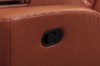 Picture of [FLOOR MODEL CLEARANCE]  HARRY 2-Seater Air Leather Manual Reclining Sofa with Cup Holders and Storage