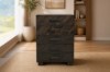 Picture of RIDHELINE 4PC/5PC/6PC Genuine Wood Veneer Bedroom Combo Set in Queen/Super King Size