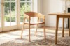 Picture of REPLICA COVER Solid White Oak Armchair - 2 Chairs in 1 Carton
