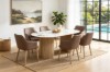 Picture of NORDEN 200 7PC Sintered Stone Top Dining Set