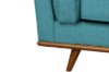 Picture of [FLOOR MODEL CLEARANCE] PANAMA 1 Seater Sofa/Lounge Chair (Beach Blue)