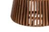 Picture of [FLOOR MODEL CLEARANCE] ALLEY Solid Acacia Wood Round Coffee Table with Marble Top