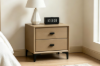 Picture of [FLOOR MODEL CLEARANCE]BRECON 2-Drawer Bedside Table (Brown)
