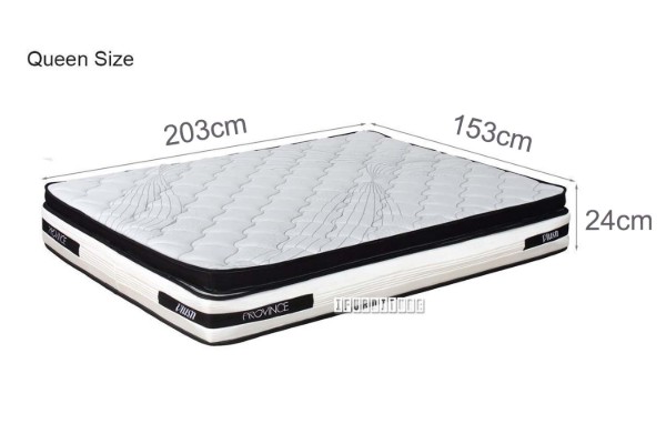 Picture of [FLOOR MODEL CLEARANCE] PROVINCE MEDIUM Gel-Latex Pocket Spring Mattress in Queen Size