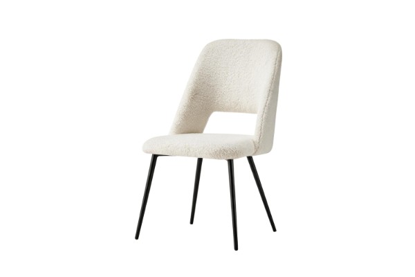 Picture of LIVIA Teddy Fabric Dining Chair (Off White)