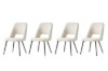 Picture of LIVIA Teddy Fabric Dining Chair (Off White) - Each
