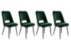 Picture of LIVIA Polyester Fabric Dining Chair (Dark Green)