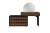 Picture of MARGERY 8-Drawer 100-200 Extension Dressing Table with LED Mirror
