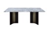 Picture of VAREN 160/180 Microcrystalline Stone Top Dining Table