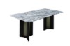 Picture of VAREN 160/180 Microcrystalline Stone Top Dining Table