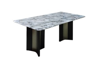Picture of VAREN Microcrystalline Stone Top Dining Table - 180