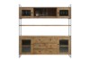 Picture of [FLOOR MODEL CLEARANCE] ELMORE Reclaimed Pine Wood Cabinet Shelf/Display Cabinet(190x180cm)