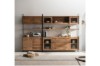 Picture of [FLOOR MODEL CLEARANCE] ELMORE Reclaimed Pine Wood Cabinet Shelf/Display Cabinet(190x180cm)