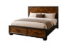 Picture of HERRINGBONE Genuine Wood Veneer Bedroom Combo - 4PC Queen Size