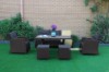Picture of [FLOOR MODEL CLEARANCE] ISLA 6PC Aluminum Outdoor Lounge & Dining Set