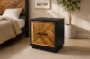 Picture of HERRINGBONE Genuine Wood Veneer Bedroom Combo - 5PC Queen size