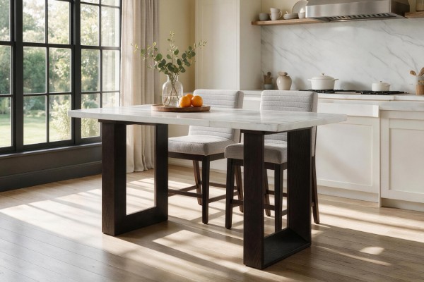 Picture of EDWYN 173 Marble Top Counter Height Table