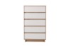 Picture of [FLOOR MODEL CLEARANCE]  RENO 5 DRW Tallboy (MDF Legs)