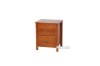 Picture of [FLOOR MODEL CLEARANCE] METRO 2-Drawer Bedside Table (Caramel)