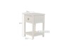 Picture of [FLOOR MODEL CLEARANCE]METRO 1-Drawer Bedside Table (Cream)