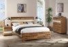 Picture of [FLOOR MODEL CLEARANCE] LEAMAN Bed Frame (Acacia Wood) in Queen Size