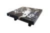 Picture of [FLOOR MODEL CLEARANCE]LUCIANO 100 Microcrystalline Stone Top Square Coffee Table (Dark)