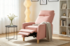 Picture of [FLOOR MODEL CLEARANCE] FINLEY Push Back Reclining Chair /Recliner (Pink)