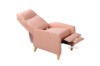 Picture of [FLOOR MODEL CLEARANCE] FINLEY Push Back Reclining Chair /Recliner (Pink)