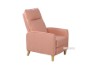 Picture of [FLOOR MODEL CLEARANCE] FINLEY Push Back Reclining Chair /Recliner (Pink)